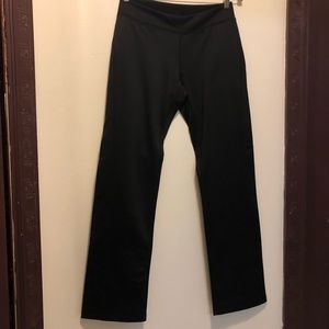 Black Eddie Bauer Straight Leg Athletic Pants